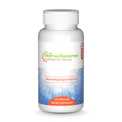 NerveReverse Neuropathy Support Formula, 60 capsules, front of bottle
