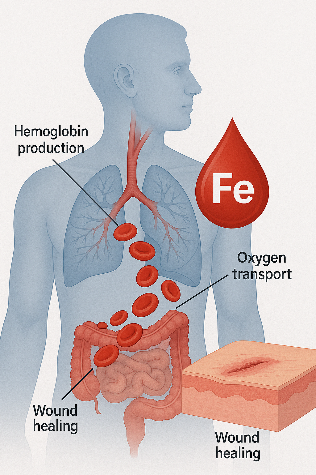 Iron: The Hidden Key To Faster Wound Recovery