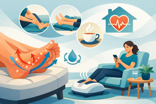 How to Improve Foot Circulation at Home Safely