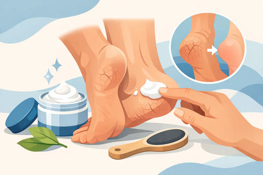 How to Apply Urea Cream for Cracked Feet