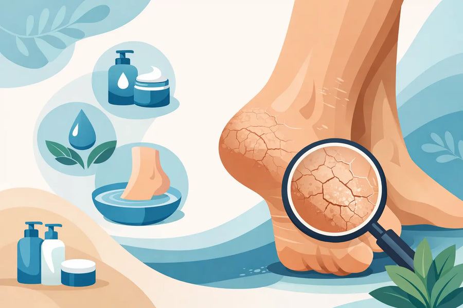 A Guide to Severe Foot Dryness That Actually Helps