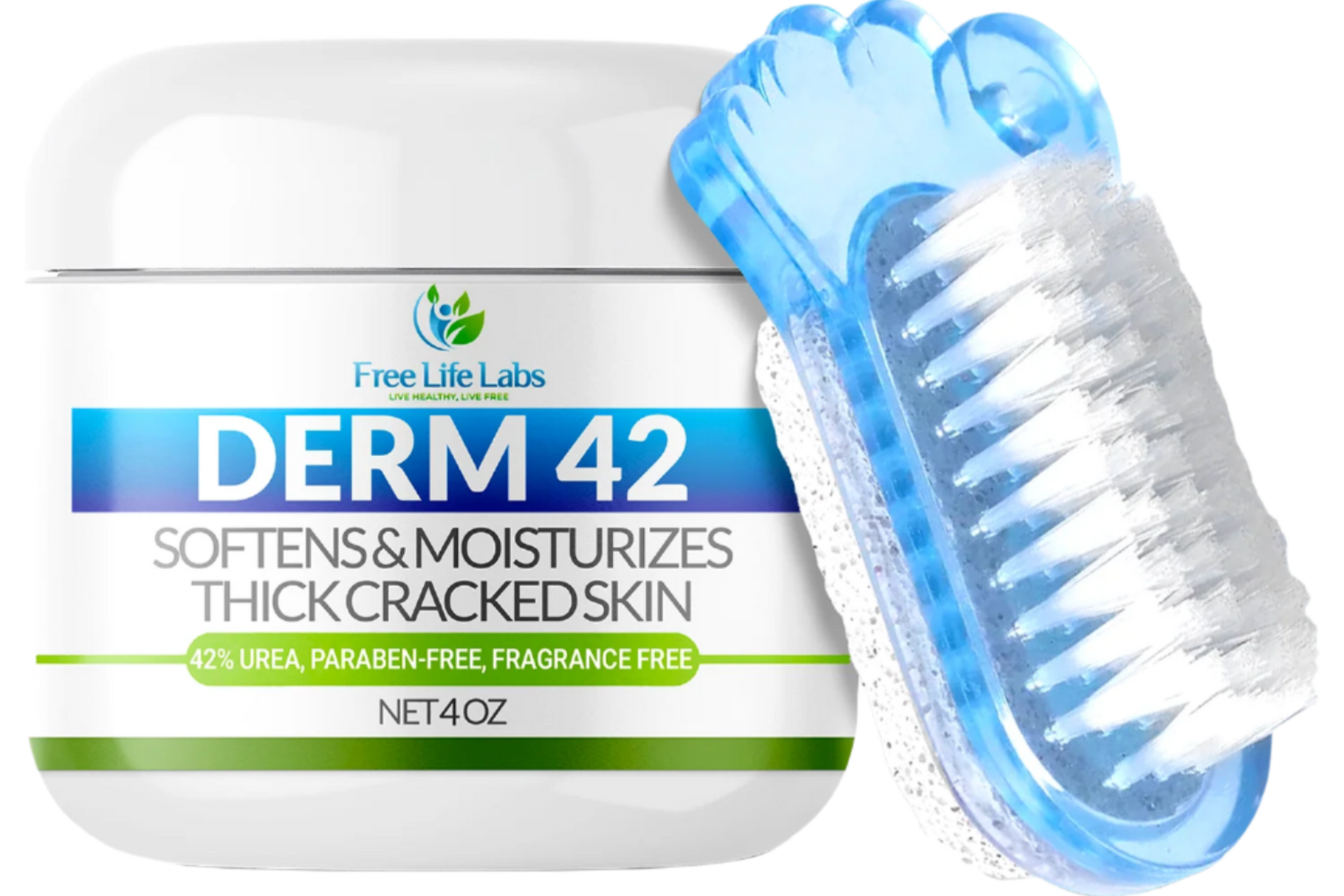 Derm42 Skin Care - Maximum Strength Foot Repair Cream | 42% Urea