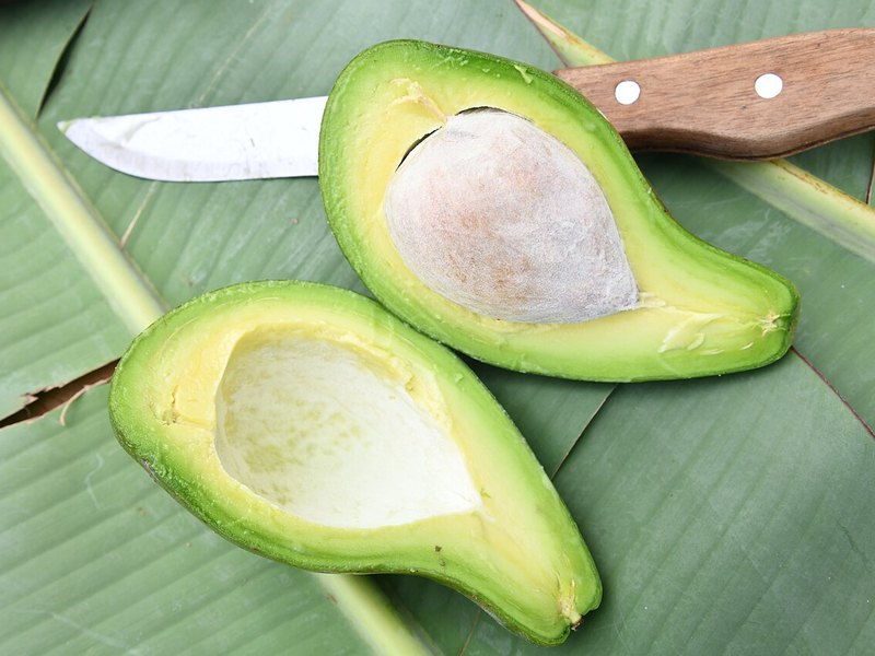 Avocado — biotin food source